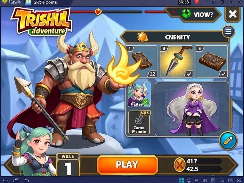 Trishul Fury Adventure gameplay screenshot